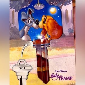 Lady and the Tramp Blank House Key
